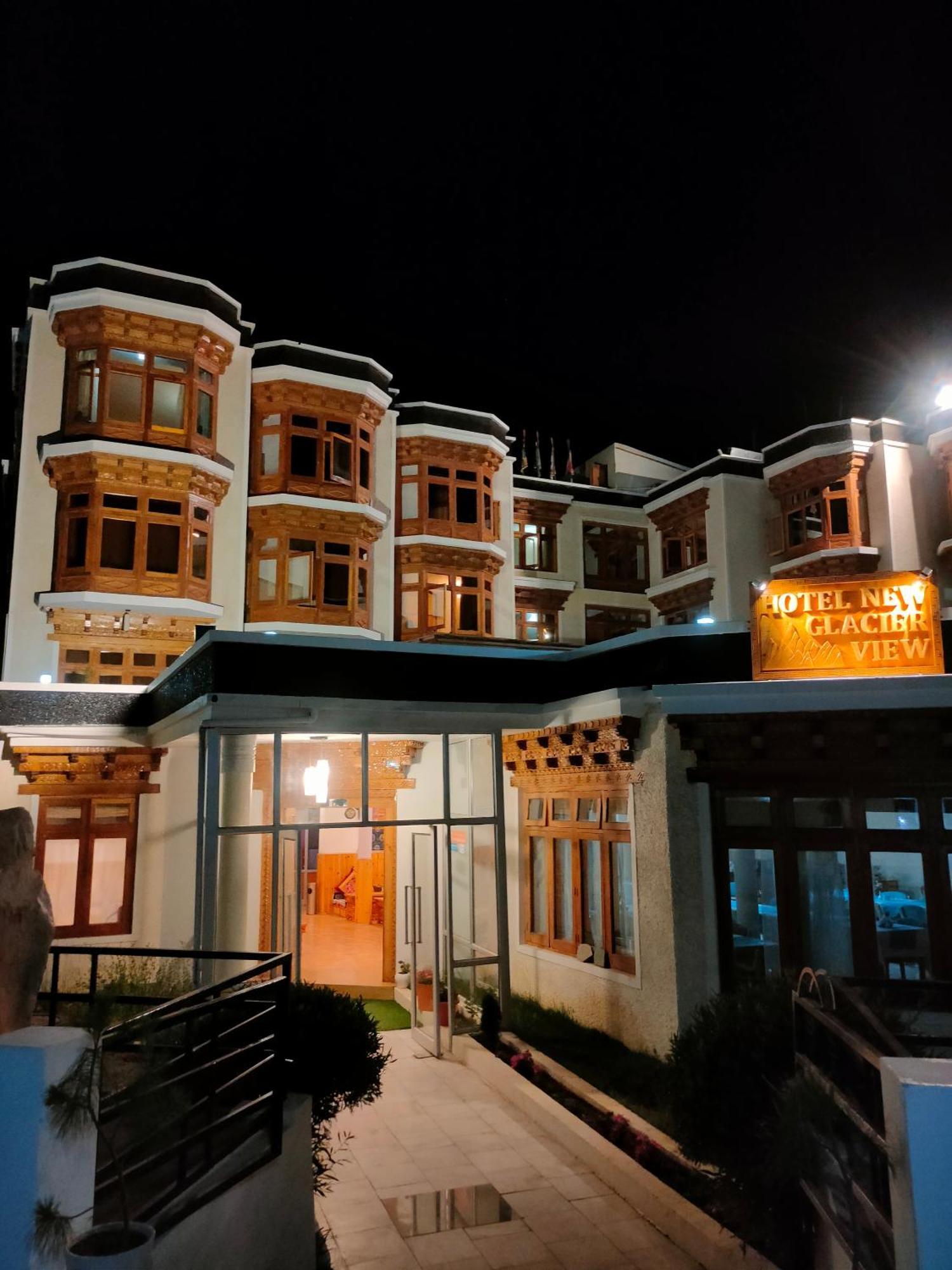 Hotel New Glacier View Leh Kültér fotó