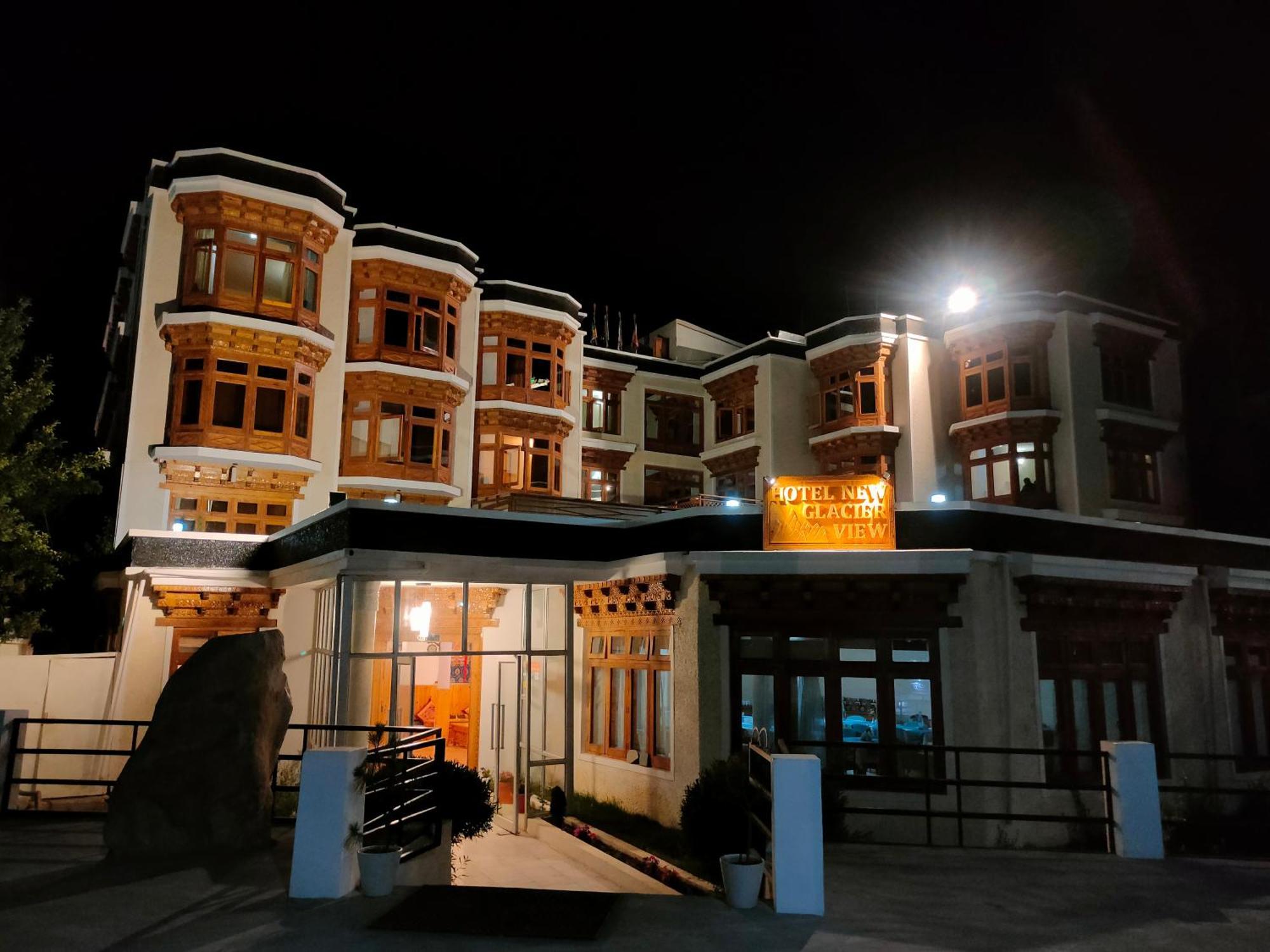 Hotel New Glacier View Leh Kültér fotó