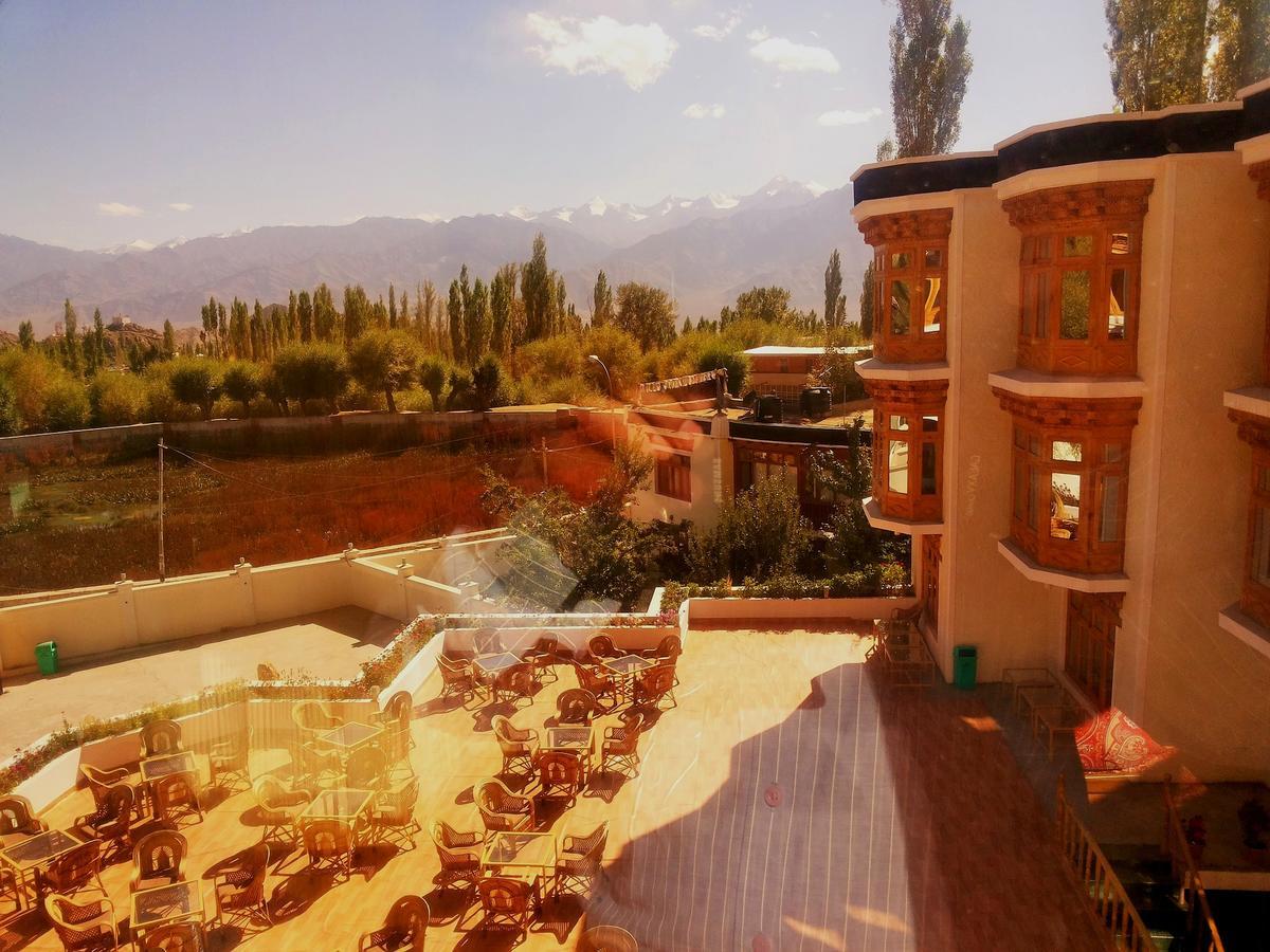 Hotel New Glacier View Leh Kültér fotó